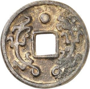 China: Amulett nach Münze der nördliche Song-Dynastie (960-1127)